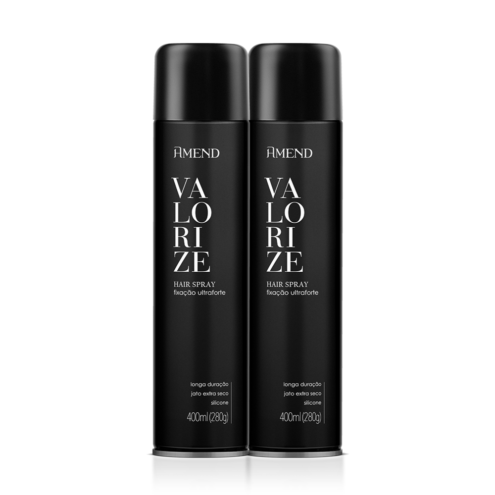 Kit Hair Spray Amend Valorize Ultraforte 400ML | 2 produtos